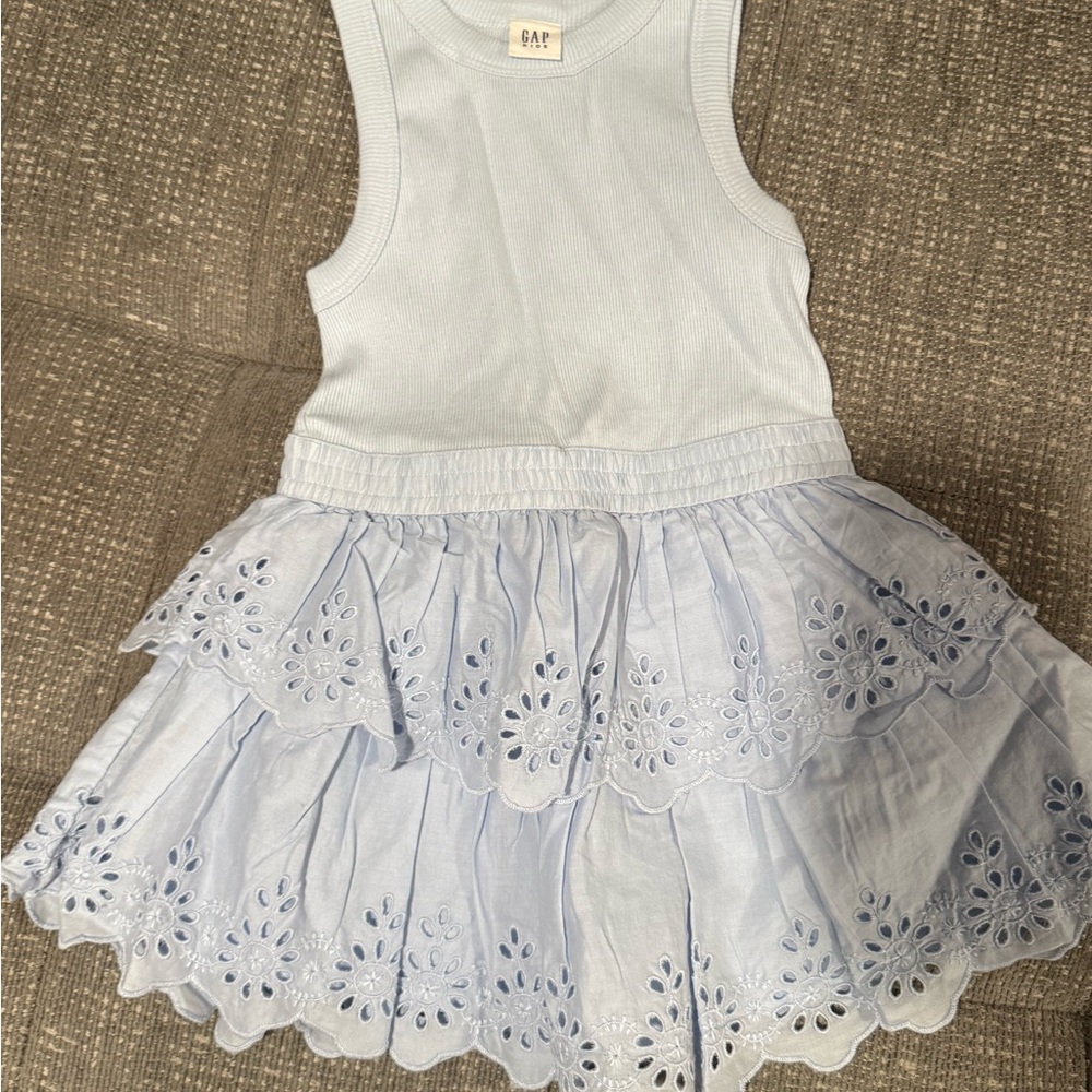 GAP Kids Light Blue Ribbed Top